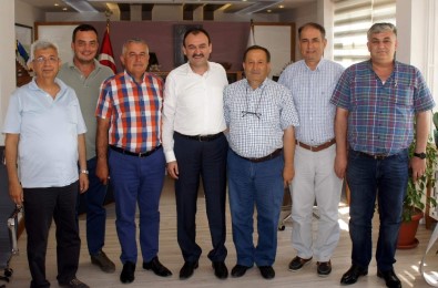 Aydın Ticaret Borsasından Milli Eğitim Müdürü Çandıroğlu'na Ziyaret