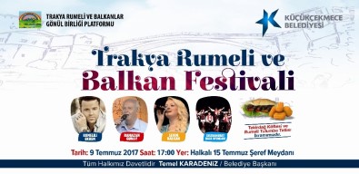 Balkan Festivali Rüzgarı Küçükçekmece'de Esecek