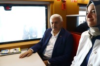 SEL FELAKETİ - Başbakan Yıldırım Yüksek Hızlı Trenle Seyahat Etti