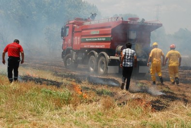 Çanakkale'de Arazi Yangını