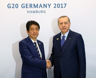 Cumhurbaşkanı Erdoğan'dan Japonya Başbakanı Abe'ye FETÖ mesajı