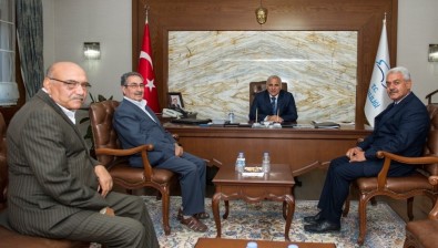 Vali Zorluoğlu'na Ziyaretler Devam Ediyor