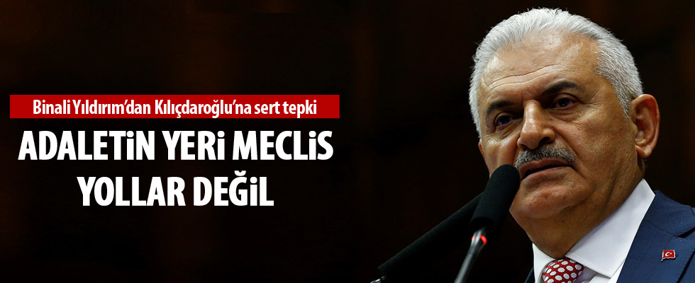 Başbakan Yıldırım'dan Kılıçdaroğlu'na Tepki