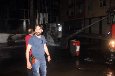 Bismil'de Korkutan Yangın