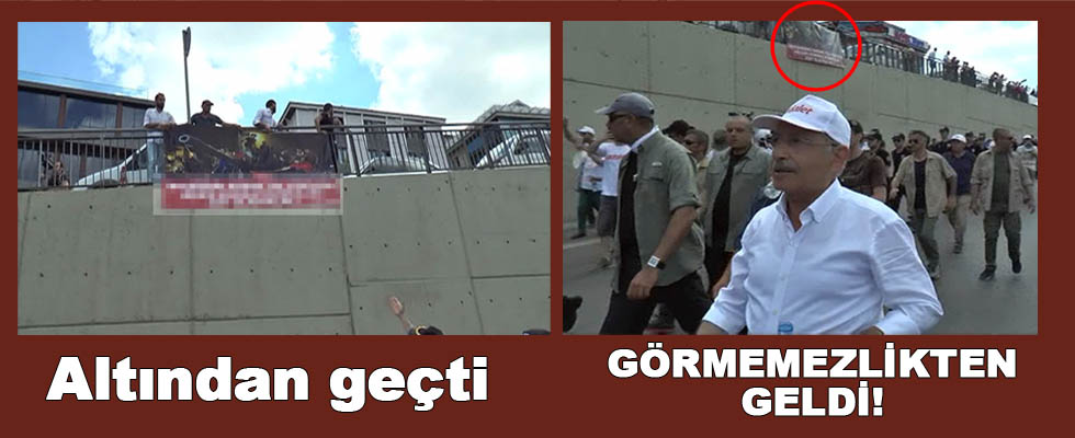 CHP lideri Kılıçdaroğlu'na şok protesto!