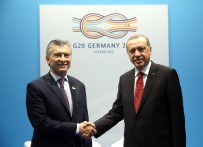 ARJANTİN DEVLET BAŞKANI - Cumhurbaşkanı Erdoğan, Arjantin Devlet Başkanı Macri'yi Kabul Etti