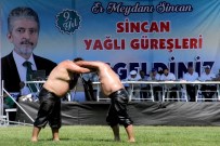 BAŞPEHLİVAN - Sincan Yağlı Güreşleri'ne Vatandaşlardan Yoğun İlgi
