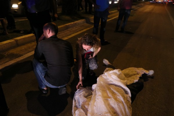 Kazada ölen babasından helallik istedi