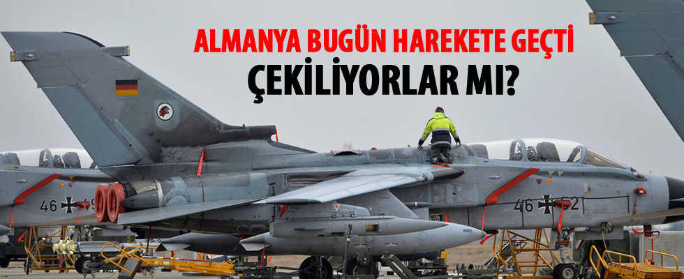 Almanya bugün İncirlik'ten çekiliyor iddiası