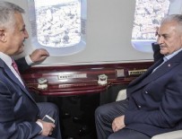 ÜÇÜNCÜ HAVALİMANI - Başbakan Binali Yıldırım İstanbul'da devam eden projeleri havadan inceledi