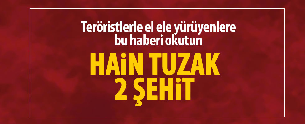 Bitlis'te mayın patladı 2 şehit,1 yaralı