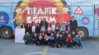 TRAFİK EĞİTİMİ - Öğrenciler Trafik Eğitimini 'Eğitim Otobüsünde' Alıyor