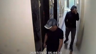 4 Daireyi Soyan Hırsızlar Kamerada