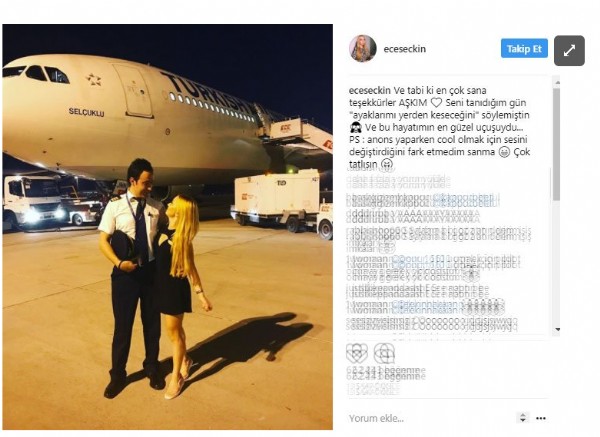 Sevgilisi ayağını yerden kesti