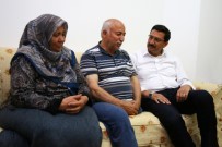 AHMET TELLI - Başkan Ak 15 Temmuz Gazisini Ziyaret Etti