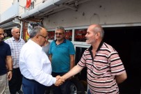 HASAN CAN - Başkan Hasan Can Esnaf Ziyaretlerine Devam Ediyor