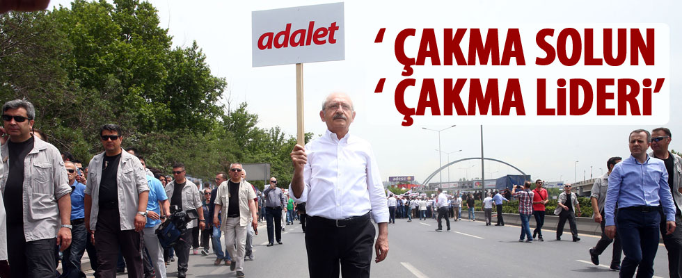 'Çakma solun çakma lideri!'