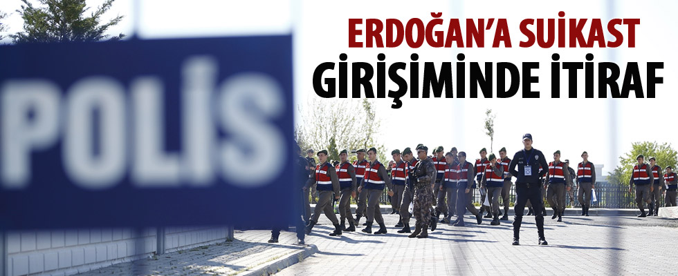 Erdoğan'a suikast girişiminde itiraf