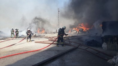 Tekstil Fabrikasında Yangın