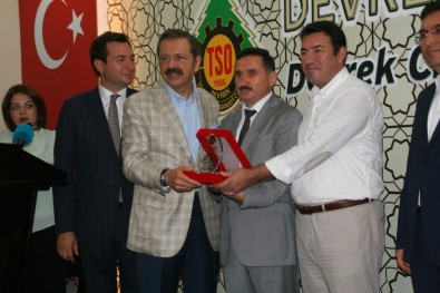 TOBB Başkanı Hisarcıklıoğlu Devrek'te
