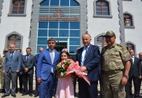 SEYFETTIN AZIZOĞLU - Vali Azizoğlu Oltu, Şenkaya Ve Olur İlçesinden Muhtarlar İle Bir Araya Geldi