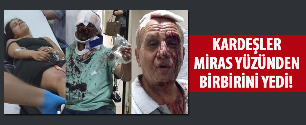 Aksaray'da miras kavgası: 5 yaralı