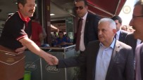 Başbakan Yıldırım'dan Esnaf Ziyareti