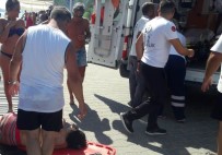 Denizde Fenalaşan Kadın Hastaneye Kaldırıldı