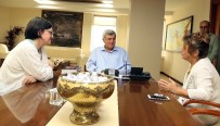 VEYSEL EROĞLU - Karaosmanoğlu, TEMA Vakfı Genel Başkanını Ağırladı
