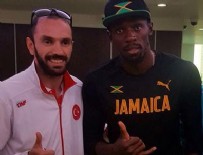 Ramil Guliyev Usain Bolt ile biraraya geldi