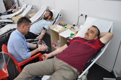 Simav'da Madalyalı Kan Bağışı