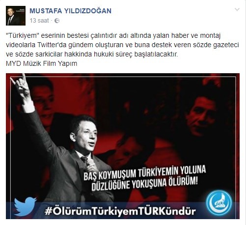 Mustafa Yıldızdoğan'dan çalıntı iddialarına cevap