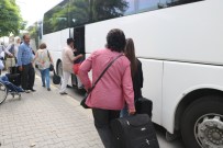 ALI DINÇER - Duran Tren Seferleri Sonrasında Yolcular Otobüsler İle Taşınmaya Başlandı