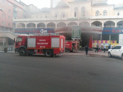 Bingöl'de Market Yangını