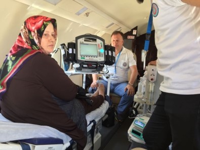 Kalp Cihazı Alarm Verdi, Ambulans Uçakla Ankara'ya Gönderildi