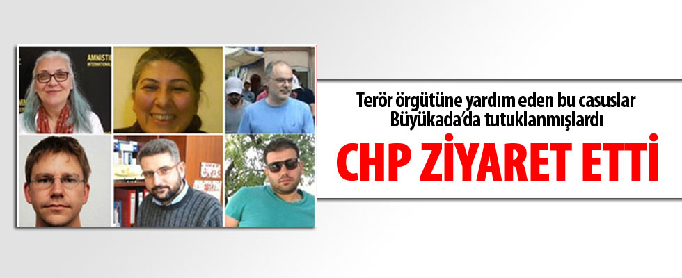 Büyükada operasyonunda tutuklananlara CHP'den ziyaret