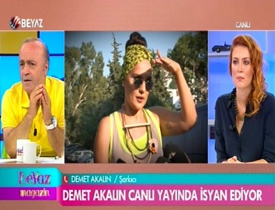 Demet Akalın canlı yayında isyan etti