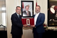 ÇANAKKALE ŞEHITLERI - Eceabat Belediyesinden Kardeş Mamak Belediyesine Ziyaret