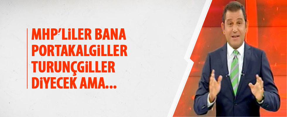 Fatih Portakal'dan MHP çıkışı