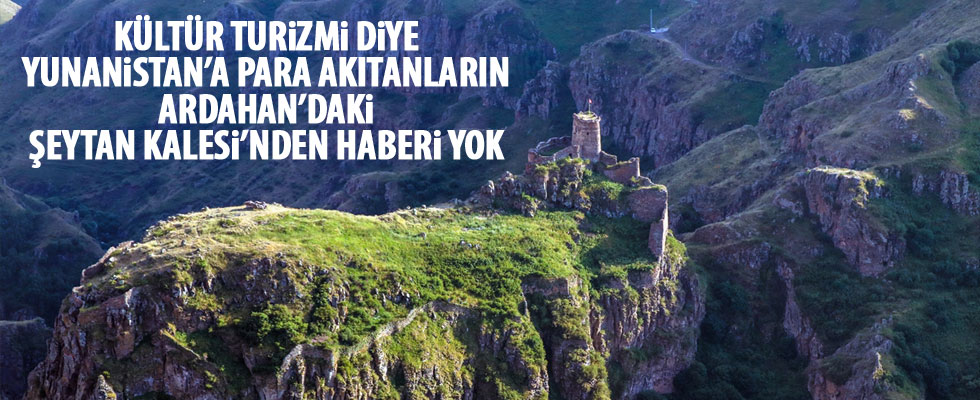 Tarihi Şeytan Kalesi ziyaretçilerini bekliyor