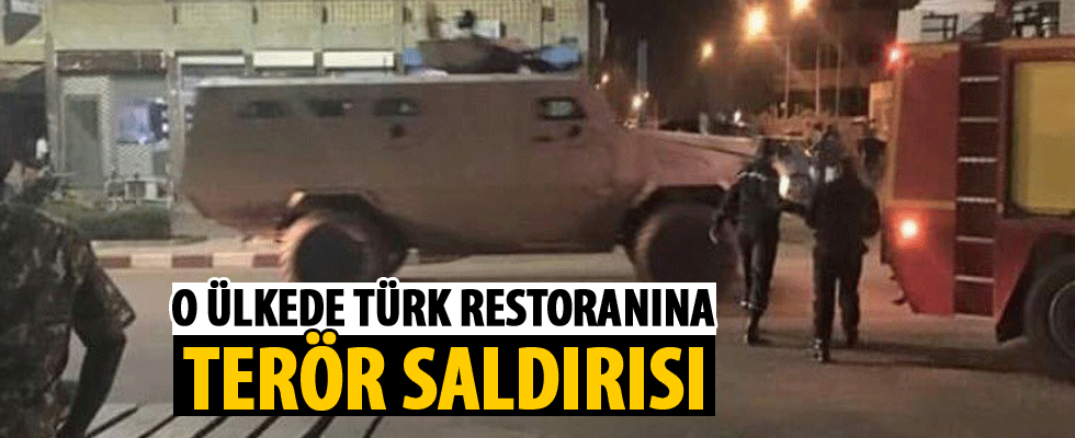 Türk restoranına terör saldırısı