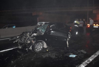 Tekirdağ'da Trafik Kazası Açıklaması 1 Ölü, 2 Yaralı