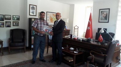 Eskişehir Azerbaycan Derneği Başkanı Aydın'ın 'Kardeş Şehir' Protokolü Görüşmeleri