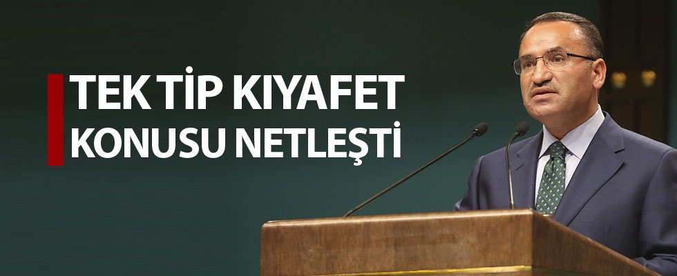 Tek tip kıyafet KHK ile çıkacak