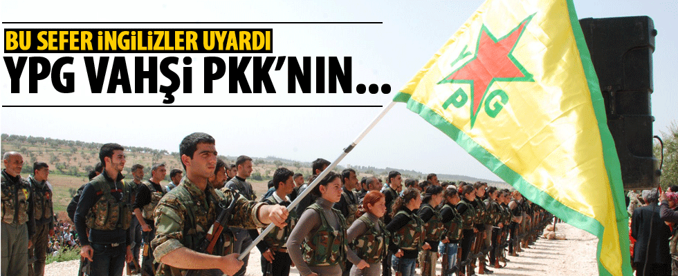 İngiltere'den YPG uyarısı