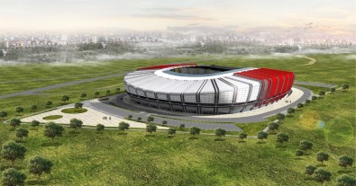 Karaman Şehir Stadyumu Projesi'nde Çalışmalar Başladı