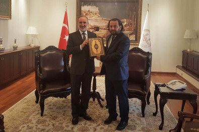 Rektör Akgül'den Diyanet İşleri Başkanına Ziyaret