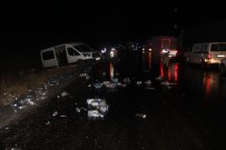 Sivas'ta 5 Araç Birbirine Girdi Açıklaması 2 Ölü, 7 Yaralı