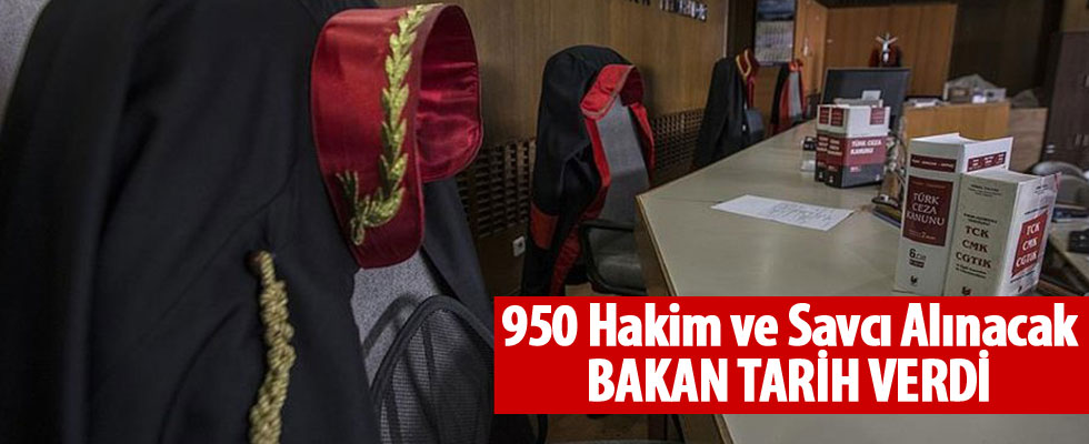 Adalet Bakanı Abdülhamit Gül: 950 yeni hakim ve savcı alınacak