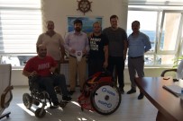 DAVUT ÇALıŞKAN - Çanakkale Boğazgücü'nün Yıldızı Davut Çalışkan'a Yeni Tekerlekli Sandalye